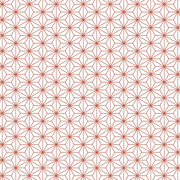 麻の葉 イラスト 壁紙 背景素材 白赤のフリー素材 無料デザインcg画像のcg フォト C 010h