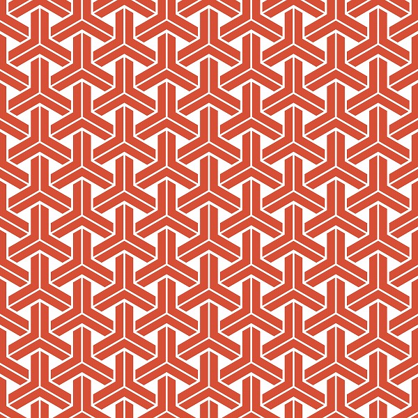 和柄 毘沙門亀甲 赤 朱色のフリー素材 無料デザインcg画像のcg フォト C 010h